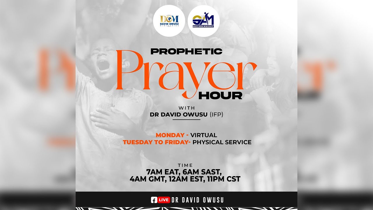 Prophetic Prayer Hour 4th Oct 2024 Youtube