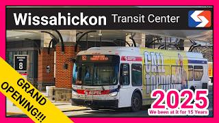 SEPTA's NEW Wissahickon Transit Center - SEPTA TrAcSe 2025