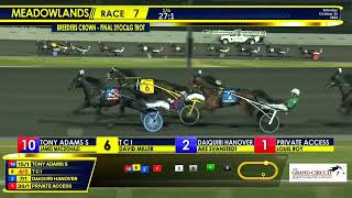 October 26, 2024 - Breeders Crown Final - 3 Year Old Colt \u0026 Gelding Trot - Race 7