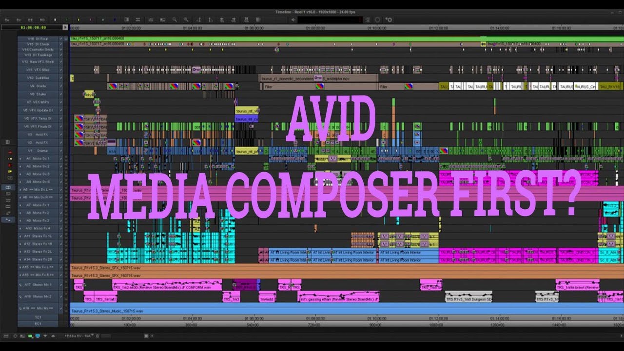 Avid Media Composer First What? - YouTube