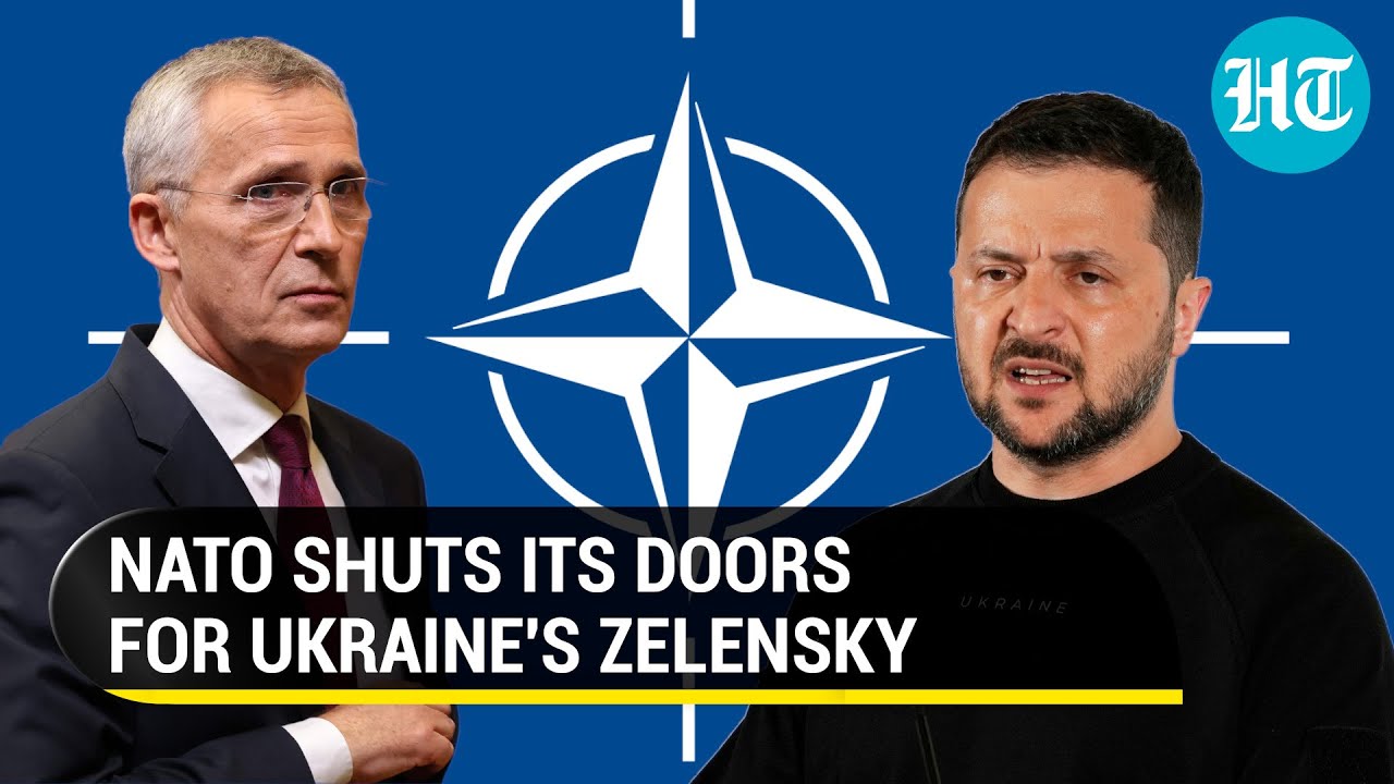 NATO'S 'You Are Not Welcome' Snub To Zelensky; US-led Bloc Won't Invite ...