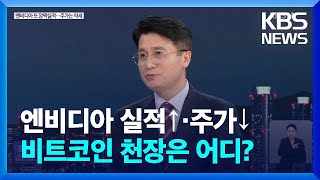 엔비디아 호실적에도 주가↓…비트코인, 진짜 10만 달러 가나? / KBS  2024.11.21.