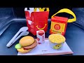 McDonald’s Playset Burger Happy Meal and Mc Delivery Bag Surprise