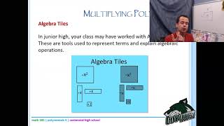Math 10C - Lesson 1.2 & 1.3 - multiplying polynomials