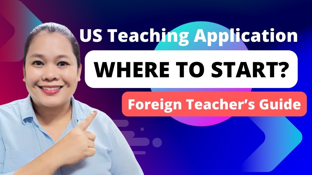 👩 🧑‍🏫WHERE TO START USA TEACHING APPLICATION/ J1 VISA/ H1B VISA - YouTube