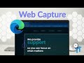 How to Use Web Capture in Microsoft Edge