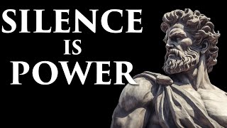 Always Be SILENT in 6 CRITICAL Life Situations | Stoicism