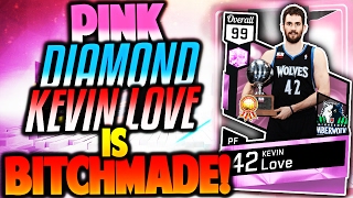 PINK DIAMOND KEVIN LOVE IS B!TCHMADE! NBA 2K17 MyTEAM GAMEPLAY! WHY YOU DON'T NEED PD KEVIN LOVE!