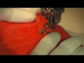 how to machine quilt swirling flames free motion quilting design 4