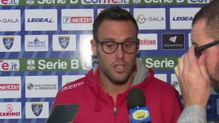 Daniele Mannini dopo Frosinone - Pisa