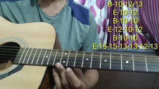 Intro of Filhaal2 Mohobbat | Easy tabs | Akshay,Bpraak | chords