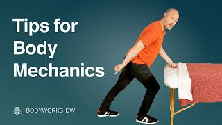 3 Body Mechanics Tips for Massage Therapy to Avoid Burnout | Myofascial Release Massage Tutorial
