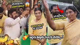 BalaKrishna VS Lakshmi Parvathi Face Off at NTR Ghat | Ntr Vardhanthi | HASH CINEMAS