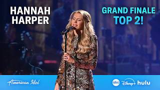 Top 2! Hannah Harper Reprises "String Cheese" Original Audition Song - American Idol Grand Finale