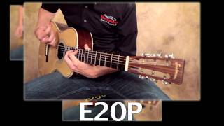 Eastman E20D vs E20P vs AC812CE Guitar Comparison Video