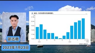 #邵志堯 2023年7月23日 財經新聞解讀 l  香港定位 l 地產代理寒冬 l 保持好奇心