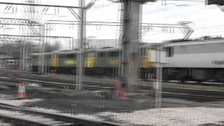 (HD) Inside Crewe Basford Hall Yard 12/3/11