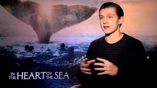 Tom Holland - "In the Heart of the Sea" interview (2015) #1