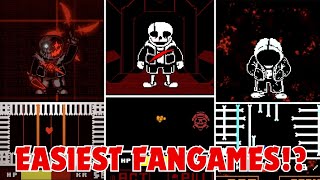 I Played 3 EASY Undertale Fangames (Part 4)