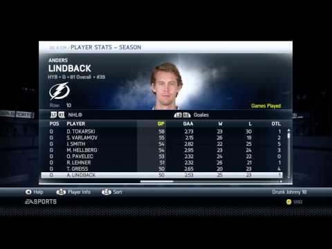 NHL 14: GM Problem - Goalie Games Played NHL 14: GM Problem - Goalie Games Played