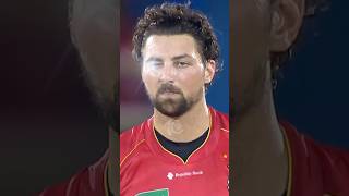 Tim David hits a massive six and winks at the bowler | #KnightsTV | CPL 2024