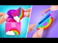 DIY MINIATUR PERLENGKAPAN SEKOLAH 🌈🎒📒