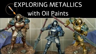 Exploring True Metallic Metal (TMM) - Colour Theory with Oil Paints 08