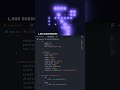 Mouse Move Effect Pure CSS ❄ #shorts #css