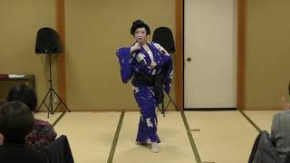 わかな舞踊「男酔い」in古林旅館　JapaneseDance