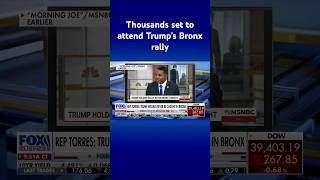 Democrat rep claims Trump would never be caught in the Bronx #shorts
