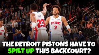 Should the Detroit Pistons split up their backcourt?