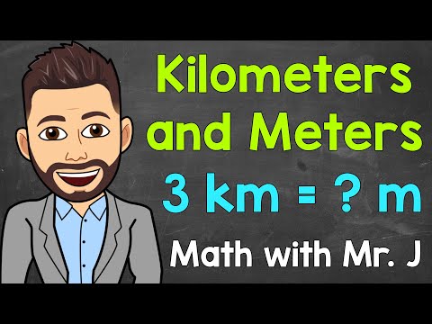 How do you convert fractions into kilometers?