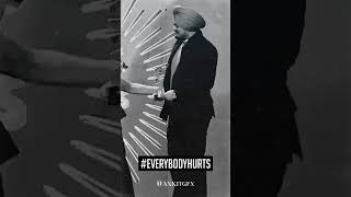 Everybody Hurts 💔 Sidhu Moosewala Status Video | YOUNG AGE GOAT  #justiceforsidhumoosewala