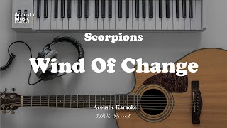 Scorpion - Wind Of Change (Acoustic Guitar Karaoke and Lyric)