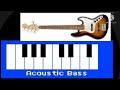 Interactive Acoustic Bass Legato - Play it with your computer keyboard