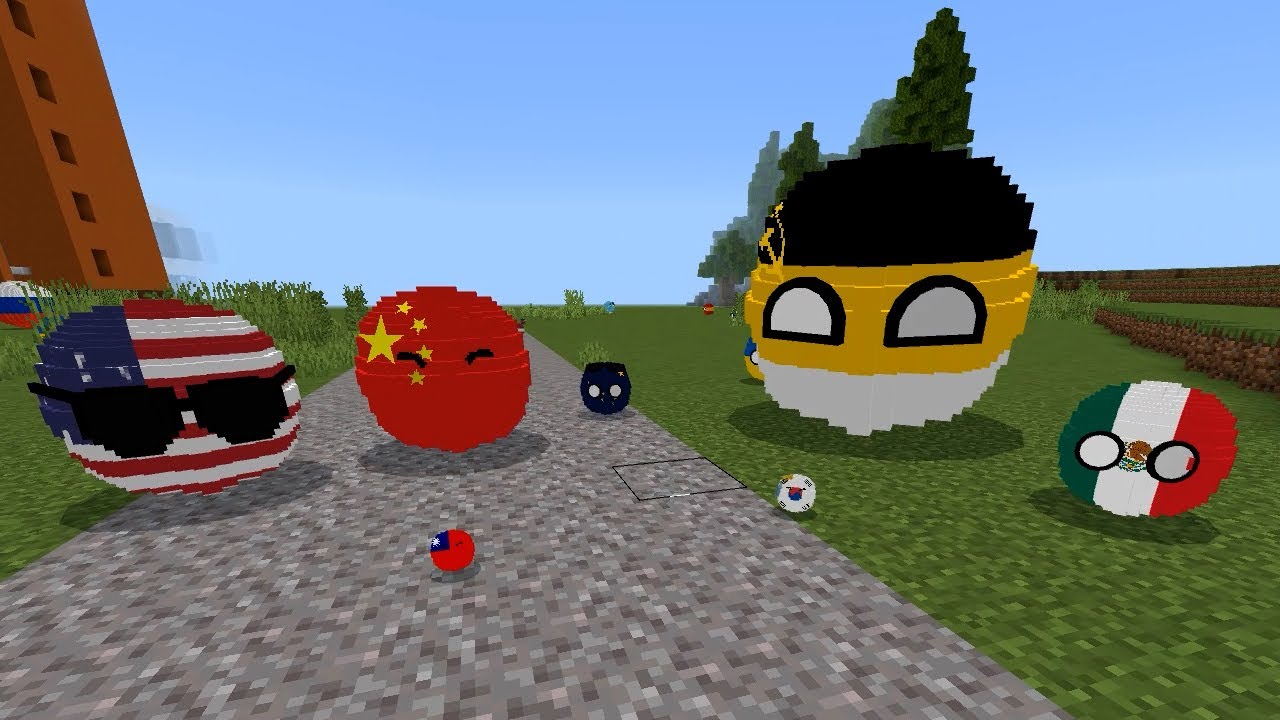 Countryballs Addon Minecraft Pe Youtube