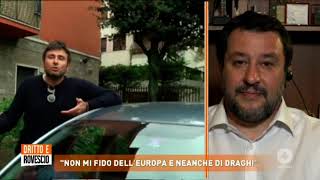 Alessandro Di Battista a Dritto e rovescio Rete4 16/4/2020