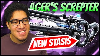 The New Stasis Trace Rifle Has Absolutely Zero Chill (Ager's Scepter)