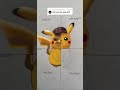 Drawing Pikachu in different art styles part 4✨(pop art next) #shorts
