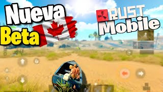 🔥THIS IS THE BEGINNING OF RUST MOBILE !! GAMEPLAY 2025 CLOSED BETA CANADA