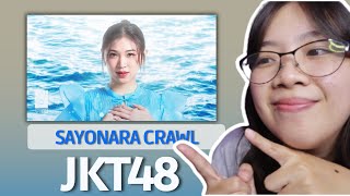 REACTION JKT48 LAGI !!! SAYONARA CRAWL !!! #jkt48reaction #jkt48