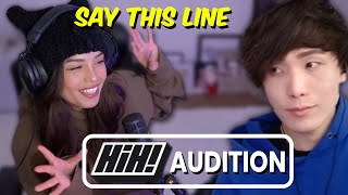 Sykkuno tried to audition in Valkyrae's Media Company(Hihi Studio)