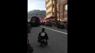 飯田お練り祭り2016 東野大獅子