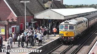 Swanage Railway - The first 'Wareham Service' 13/06/2017