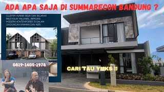 SUMMARECON - FASILITAS UMUM YG ADA DI SUMMARECON BANDUNG CLOSE UP I #nfo #baru #modern