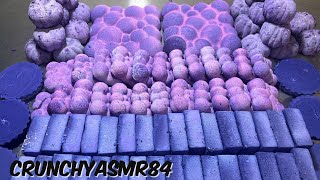 Purple Soft Chalk Crush | Sleep Aid | Oddly Satisfying | ASMR