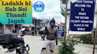 Ladakh Ki Sab Sei Thandi Jagah 🥶 Drass To Kargil On Pulsar Bike