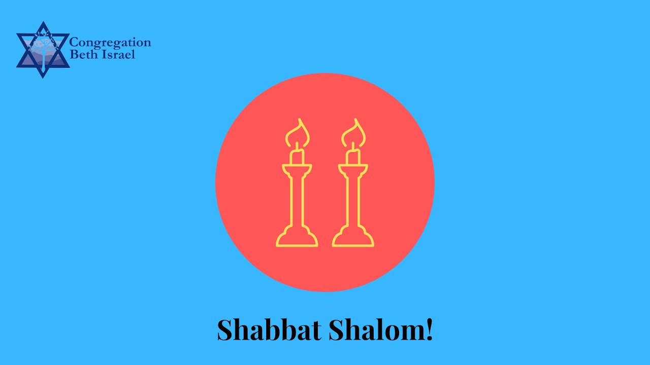 Congregation Beth Israel Shabbat Service: Kabbalat Shabbat - YouTube