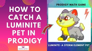 Prodigy Math Game |  How to CATCH a LUMINITE Pet in Prodigy.(MOST Simplest Way To Catch) Method #2