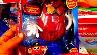 SPIDER-MAN MR. POTATO HEAD "Spider Spud" [Playskool / Hasbro] TOY REVIEW